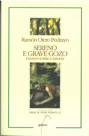 SERENO E GRAVE GOZO - ENSAIOS SOBRE A PAISAXE (NL)