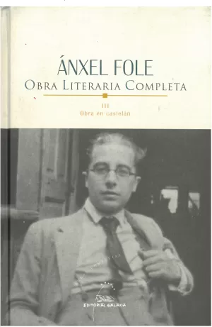 OBRA LITERARIA COMPLETA III - ANXEL FOLE